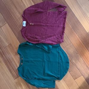 Old Navy girls size 6-7 tops